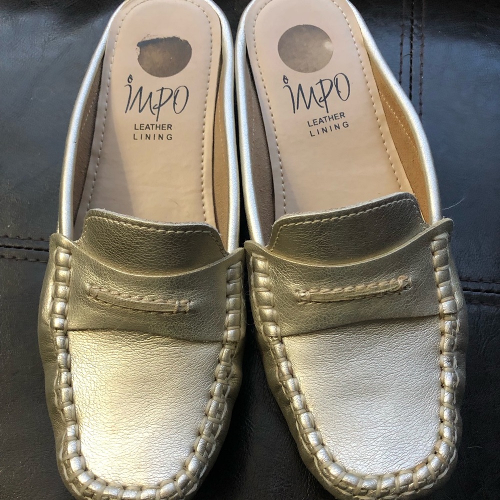 Impu gold slide on